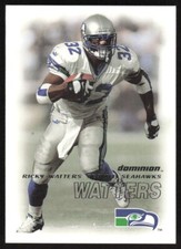 2002 SkyBox Dominion Ricky Watters #191 Seattle Seahawks