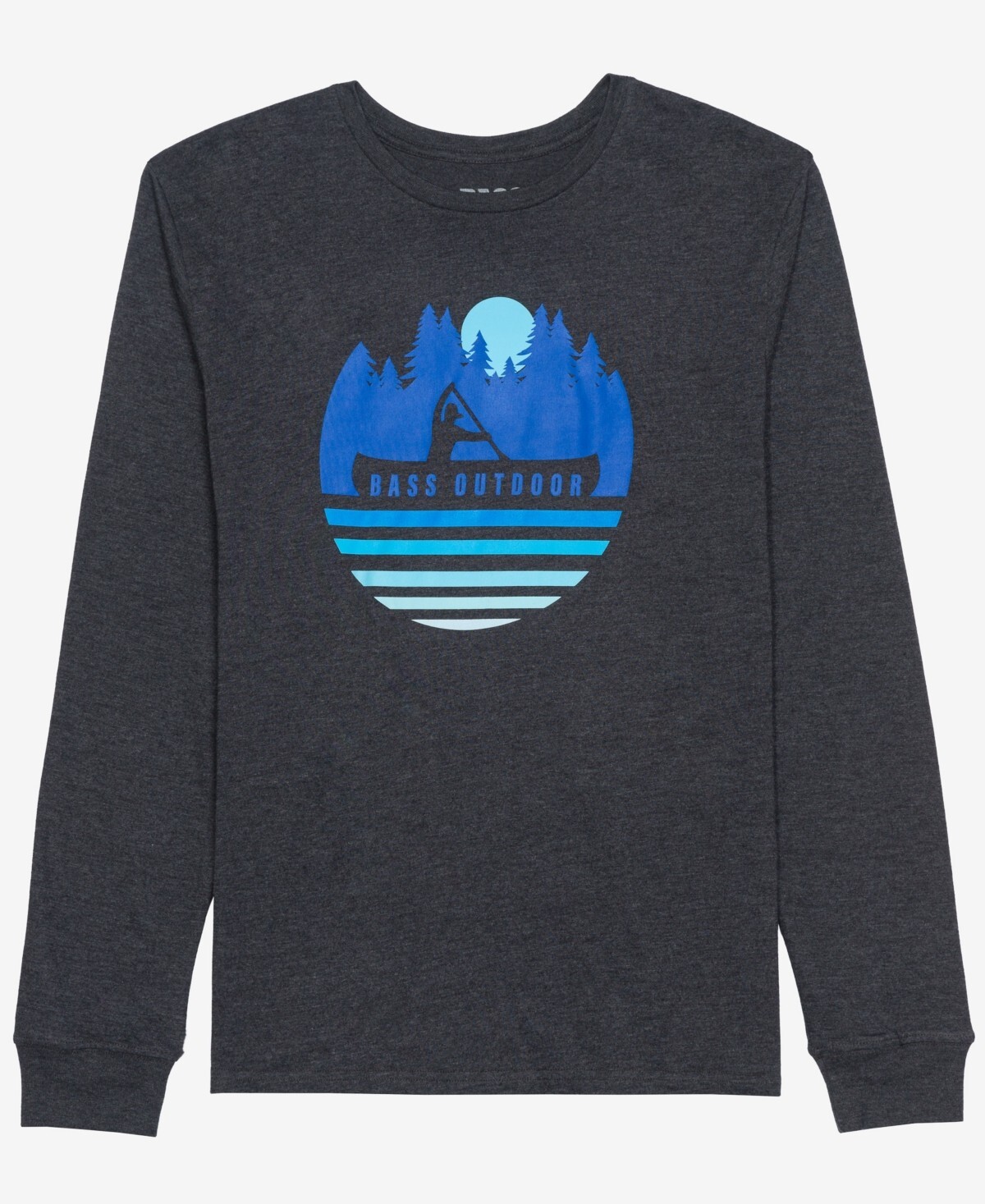 FILA NUOVO BASSO OUTDOOR T shirt uomo River manica lunga antracite taglia erica nuova con etichette