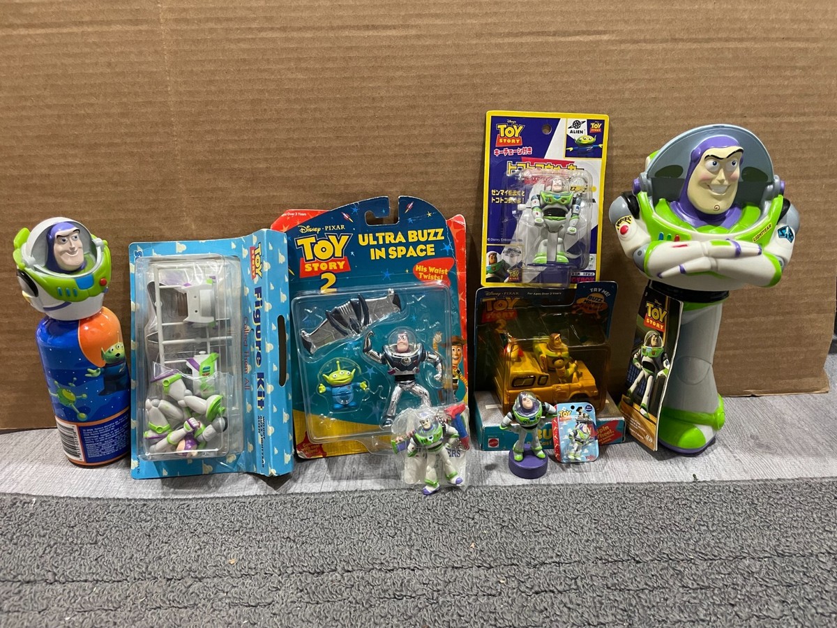 Toy Story Buzz Lightyear Action Figures Model Kit Keychain Diecast