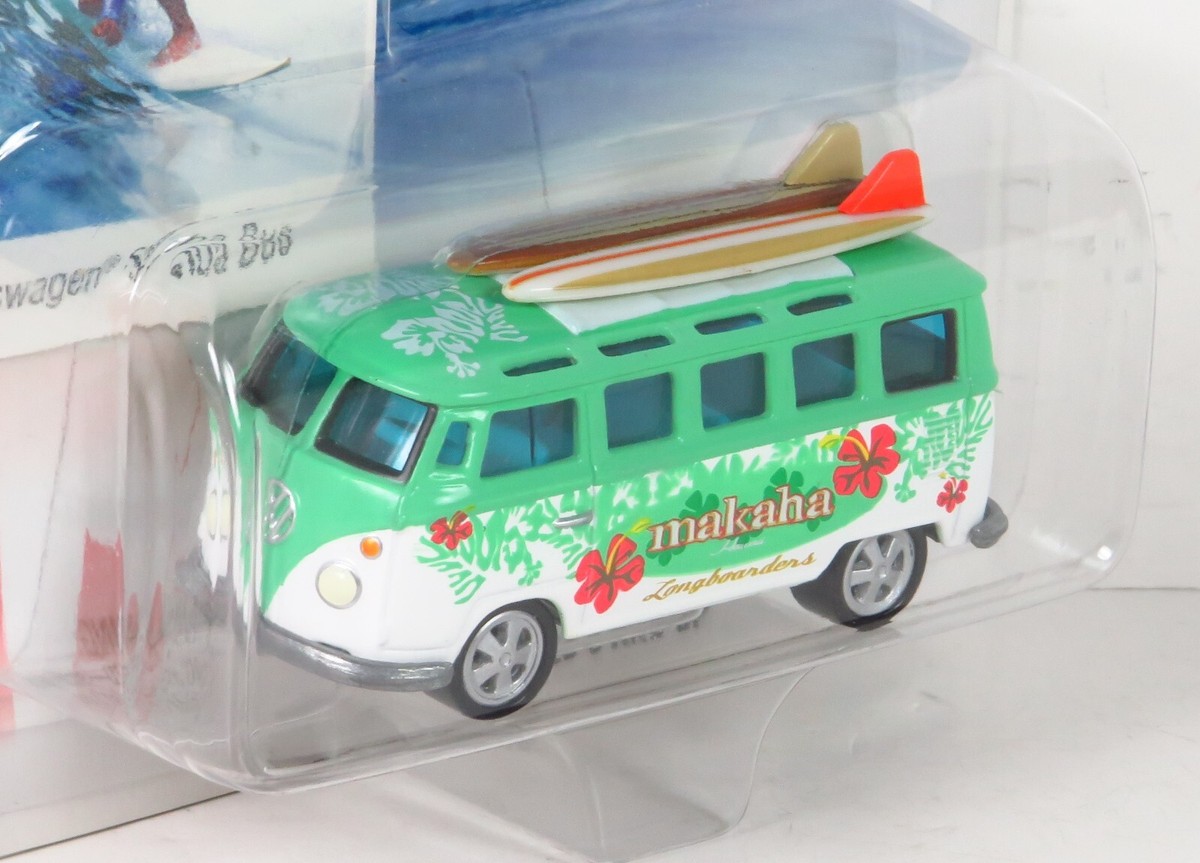 Johnny Lightning Surf Rods 1966 Volkswagen 66 Samba Bus 21 Window