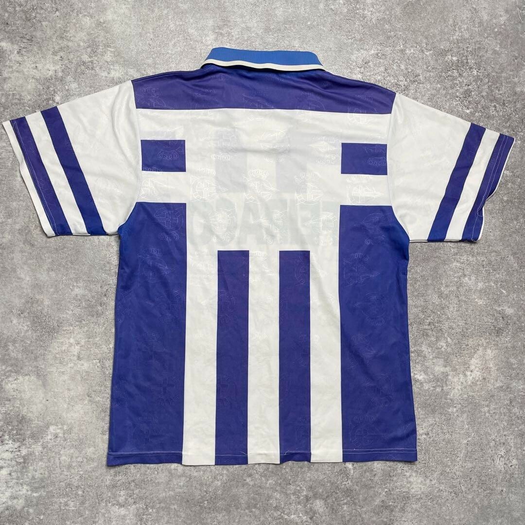 Deportivo La Coruna L 1992-1997 Home Soccer Shirt Jersey