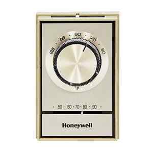Honeywell T498A Line Voltage Non-Programmable Thermostat 40-80°F