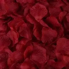 Artificial Fake Rose Petals Red Roses Flower Simulation Silk Wedding Day Wedding