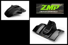 NEW HONDA ATC70 78 - 85 BLACK PLASTIC MINI ATC250R FRONT AND REAR FENDER SET
