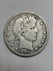 1905 Barber Quarter FULL LIBERTY