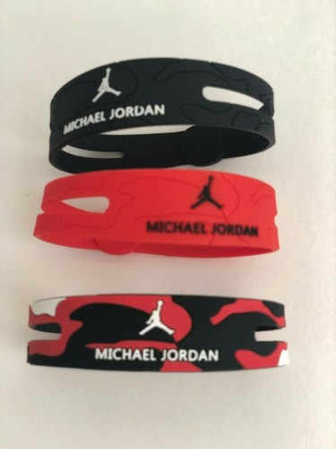 Basketball Armband MICHAEL JORDAN Silikonarmband Strap Sportfans - Bild 1 von 9