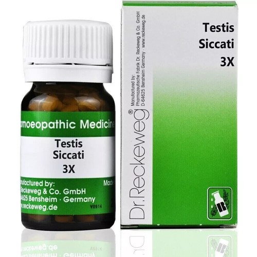 Dr Reckeweg Testis Siccati 3X Homeopathy Tablets 20gm Free Shipping World Wide - Picture 3 of 6