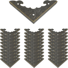 Corner Hardware 2.2" X 1.6" Iron Decorative Corner Protector Corner Bracket Prot