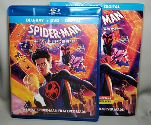 Spider-Man: Across the Spider-Verse (Blu-ray, 2023) NO DIGITAL - Picture 3 of 5