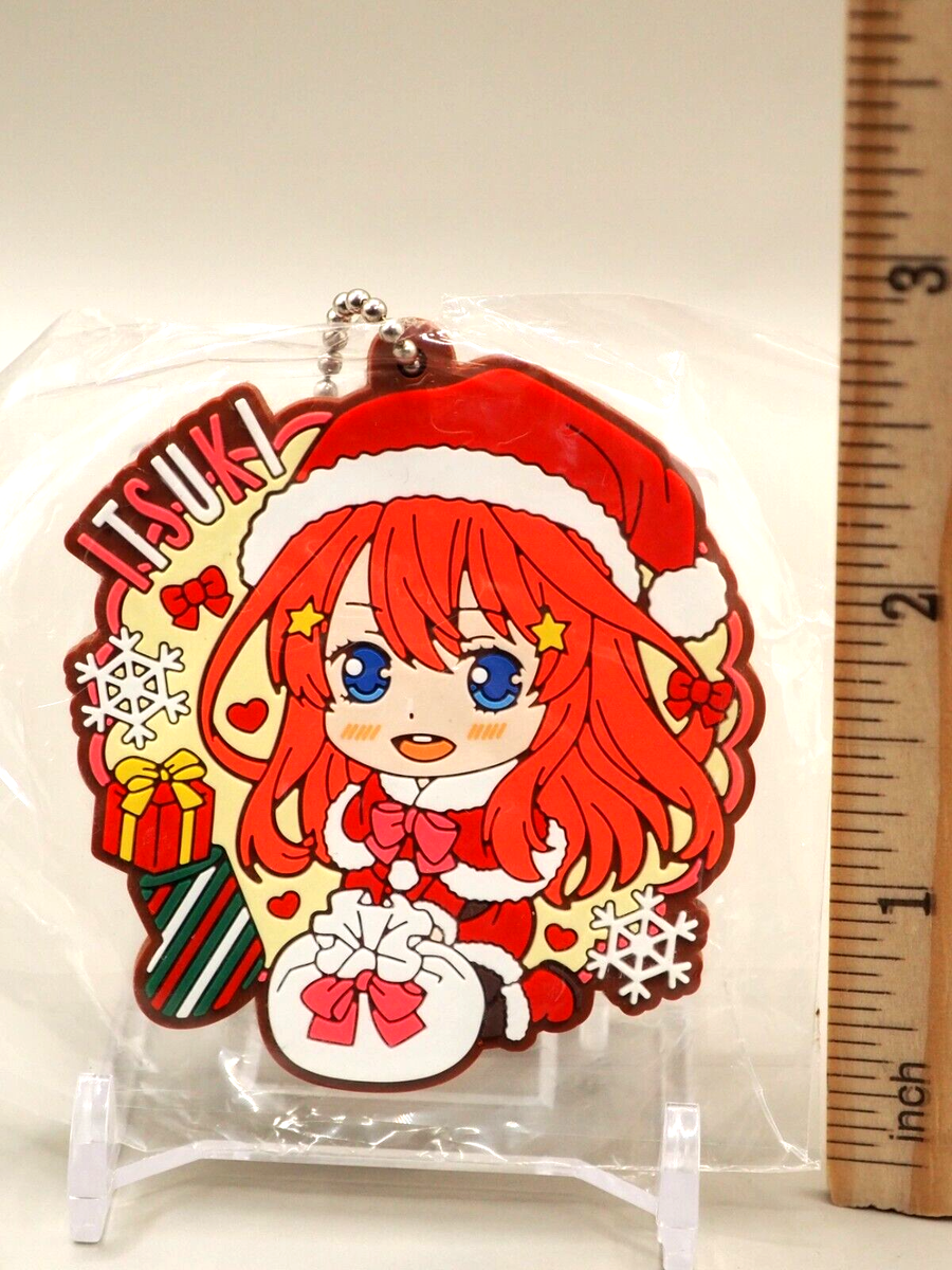 Itsuki Nakano The Quintessential Quintuplets Rubber Keychain