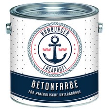Betonfarbe MATT Anthrazitgrau RAL 7016 Fassadenfarbe Grau Bodenfarbe HLP