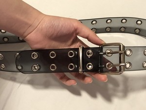eyelet buckle belt