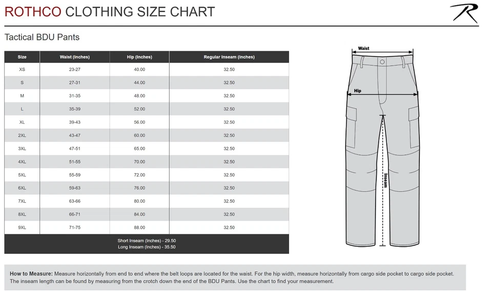 Pantalones de Carga BDU Militar Noche Negra Pantalones de Fatiga Camuflados Pantalones Tácticos BDU Foto 2 de 4