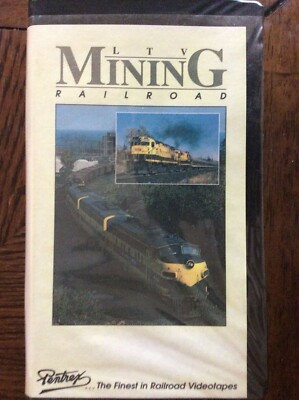 LTV Mining Railroad from Pentrex VHS 1991 60 minutes