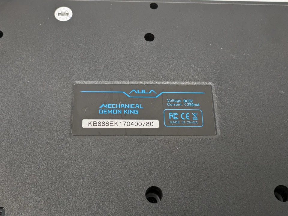 AULA Demon King-Back Lit Multicolour Mechanical Keyboard 60 keys-Works Great! - Image 4 of 4