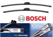 2 Bosch BEAM Wiper Blades Size 26" & 18" - "Clear Advantage" Front Left & Right