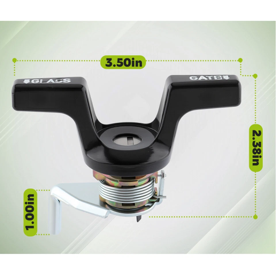 FOR 83-94 Chevy S10 S15 Blazer Jimmy Trunk Lift Gate Lock Chevrolet AL356T - Imagem 2 de 4