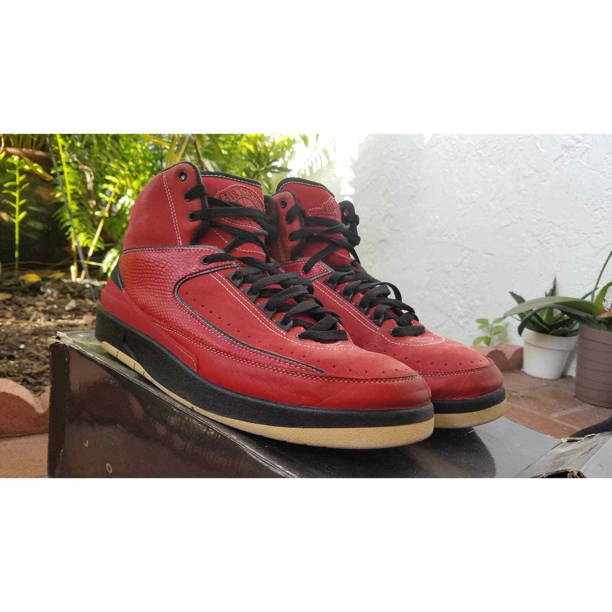 Mens Nike air jordan II sneakers red Retro candy pack