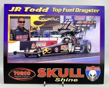 2006 J.R. Todd signed Torco Skull Shine "1st Version" Top Fuel NHRA Hero Card