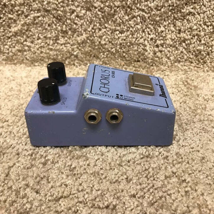 Ibanez Maxon CS-505 Stereo Analog Chorus Lavender MIJ | eBay