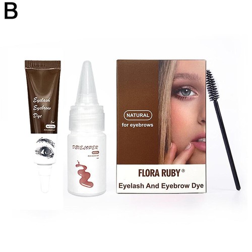 Semi-permanent Peel-off Eye Brow Tattoo Tint Dye Gel Waterproof Eyebrow Cream - Picture 17 of 18