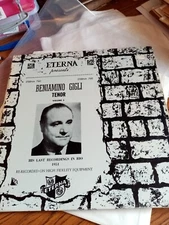 beniamino gigli volume 3 ,eterna 760,lp