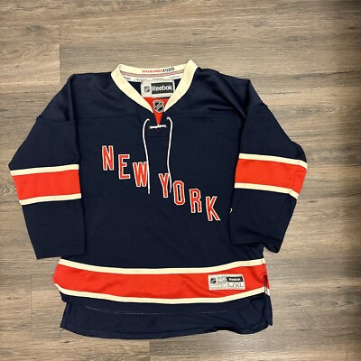 Reebok RANGERS ユニフォーム Hockey New York Rangers Reebok Heritage Jersey Size Youth L/XL NHL