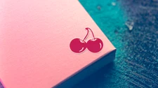Cherry Casino House Deck Playing Cards (Flamingo Pink), only 500 decks ever made