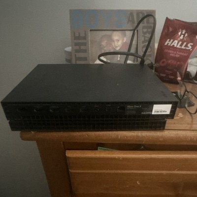 Xbox One X   w/ Power Cord (doesn t have a controller an works completely fine)