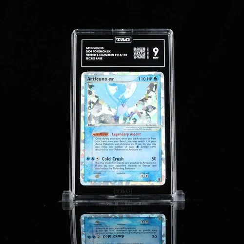 2004 Pokemon - Articuno ex 114/112 FireRed & Leaf Green Holo - TAG 9, SCORE 917