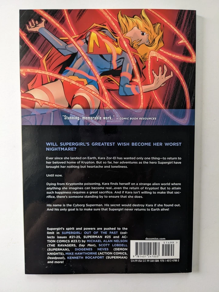 DC Comics Supergirl Out Of The Past Vol 4 Paperback 2014 - Image 2 of 4