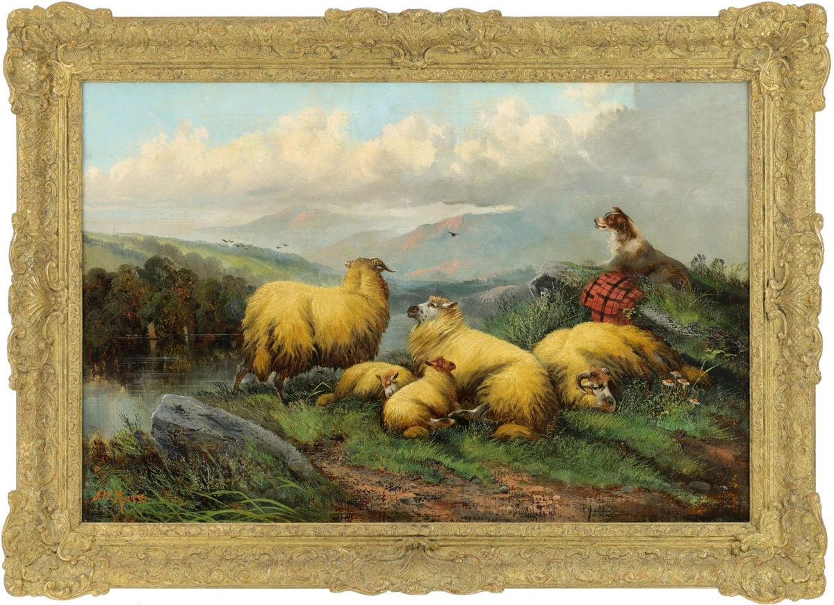 原始绵羊画| eBay