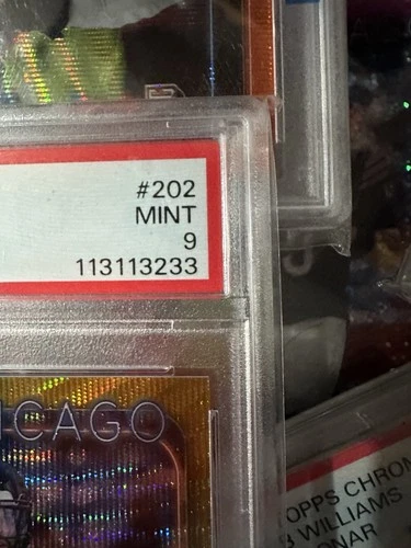 2024 Topps Chrome GOLD WAVE #202 Caleb Williams