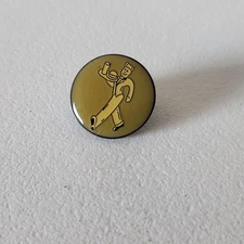 Vintage Steak N Shake Restaurant Staff Pin - Station Trained - Server