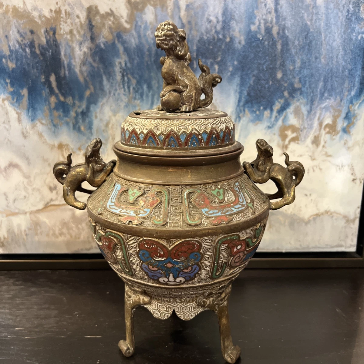 中国风铜制香炉| eBay