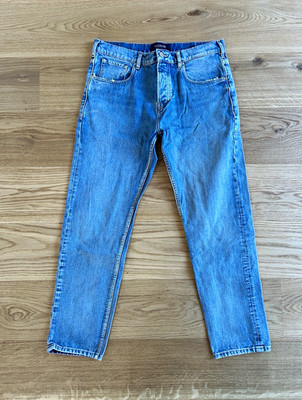 Scotch & Soda Herren Jeans THE NORM Denim blau Stretch Five-Pocket Logo