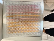 110Pcs 5ml Plastic Small Bottle Storage Container Vial with Lid. Arts And Crafts