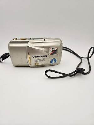 Olympus Stylus Epic Zoom 80 Deluxe Film Camera DOES NOT WORK FOR PARTS ONLY 