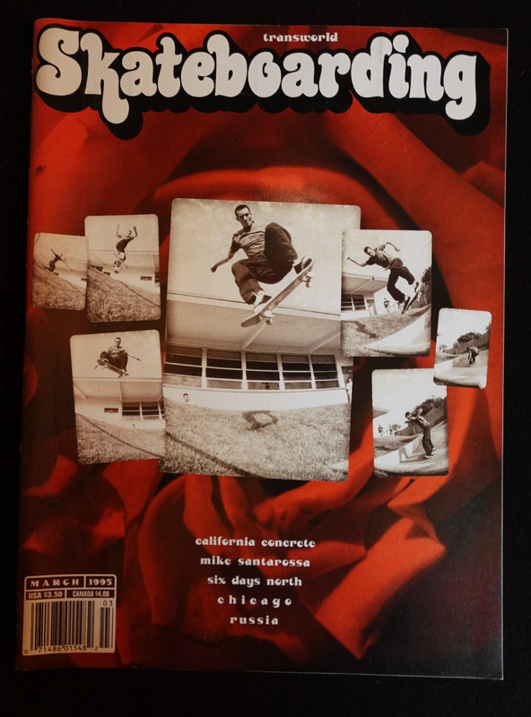 1995 Transworld Skateboarding magazine,Jermy Wray 