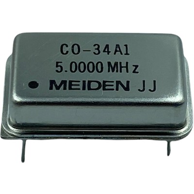5MHz 4 Pin Crystal Oscillator Clock CO-34A1 Meiden 20.3x12.7mm