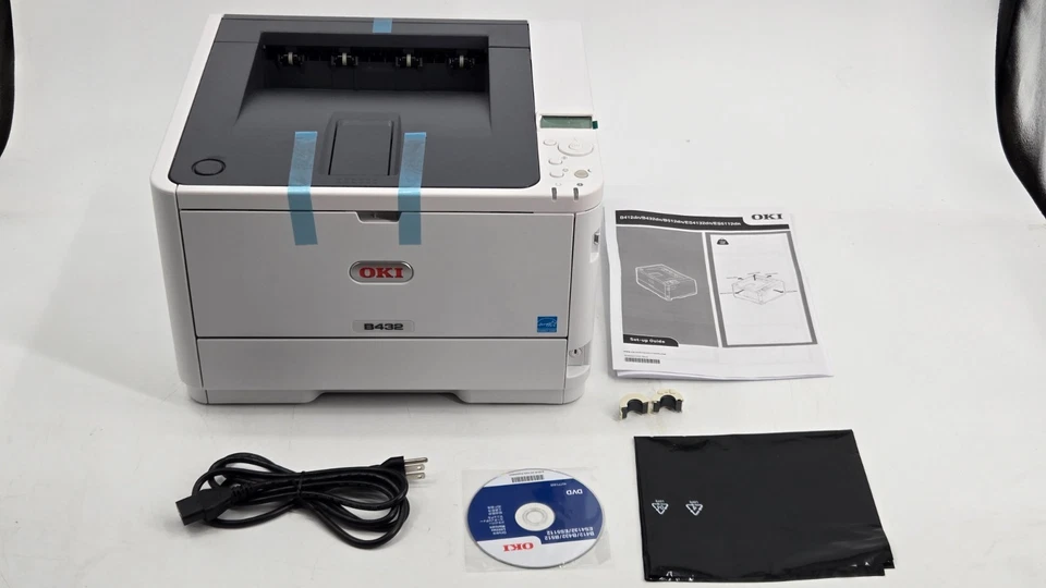 Oki Data B400 Mono Printer B432dn Digital LED 1200x1200 dpi N22500A B400 New - Image 2 of 4