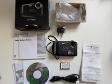 Fujifilm FinePix XP130 Waterproof Digital Camera Graphite Black Boxed Complete