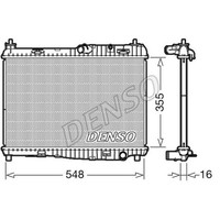 Denso KüHler WasserküHler MotorküHler Passend FüR Ford Fiesta Vi B-Max Jk 1.4