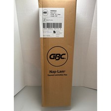 GBC 3000024 Nap-Lam I 3 Mil 25" x 250' Película Laminadora Térmica 2 Rollos Transparente