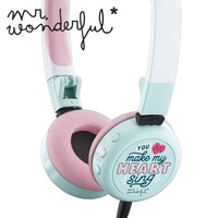 Audio & Hi-Fi - Mr Wonderful: Tribe - Headphones - Heart - Tribe -D- Neu