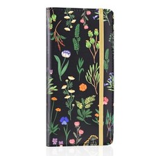 Checkbook Cover for Personal Checkbook, RFID Checkbook Register Cover Floral