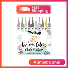 Chalkola Liquid Chalk Markers for Chalkboard, Blackboard, Window, Bistro, Car Gl