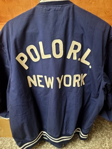 POLO RALPH LAUREN EMBROIDERED CANVAS PATCH JACKET SZ XXL BNWT $355.00 FREE SHIP image 11