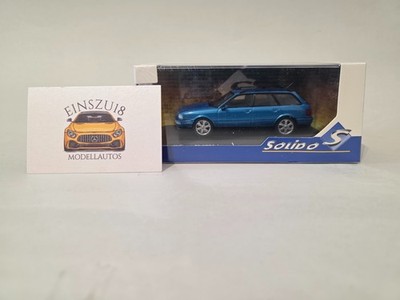 Audi Avant S2   Kingfisher Blue   1994  1:43 Solido Neu & OVP