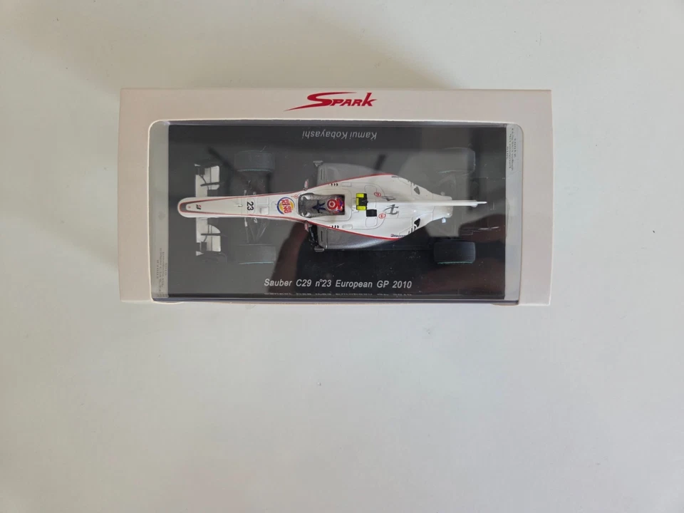 Spark 1/43 Sauber Ferrari C29 K. Kobayashi - European Gp 2010 - S3005 - Immagine 4 di 4